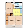 第３トヨタマンション 3DKの間取り