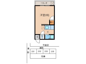 間取図 住吉ハイツ