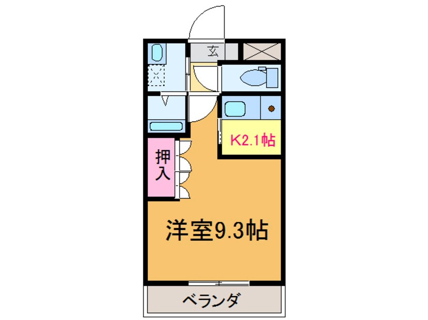 間取図 CASA.DE.VINO