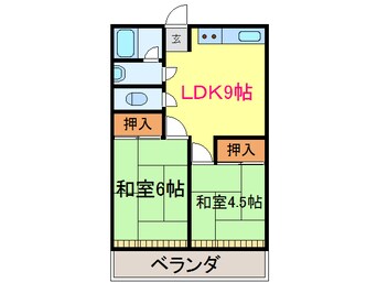 間取図 古田マンション