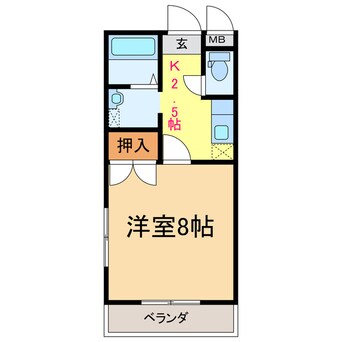 間取図 フォレストＭ