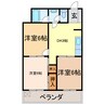 まるよマンション 3DKの間取り