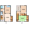 コージーハウス寄松 3DKの間取り