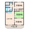 予讃線・内子線/宇和島駅 車移動 2階 築25年 3LDKの間取り