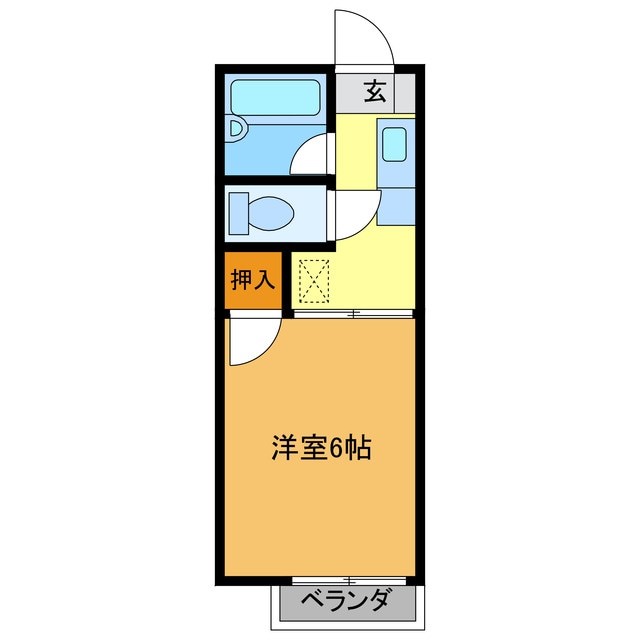 間取り図 サニーハイツ