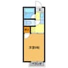 サニーハイツ 1Kの間取り
