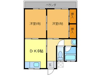 間取図 サンリバティ