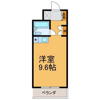 間取図 パーシモンハイツ