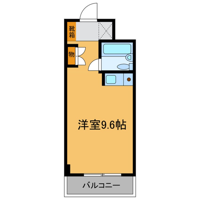 間取図 パーシモンハイツ