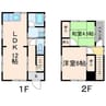 三浦住宅 2LDKの間取り