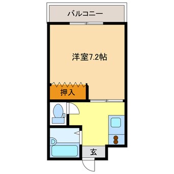 間取図 ﾘﾊﾞｰｻｲﾄﾞﾏﾝｼｮﾝ