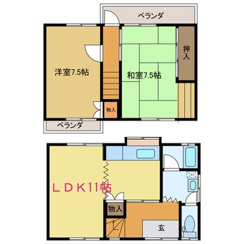 間取図 末廣アパート