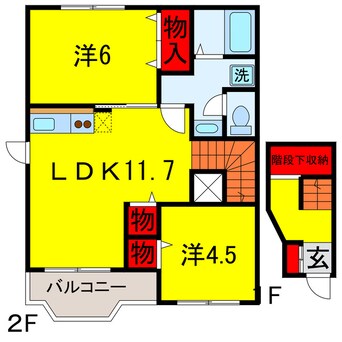 間取図 フルゴルⅠ