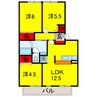 内房線/五井駅 バス:8分:停歩4分 2階 築31年 3LDKの間取り