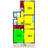 内房線/五井駅 バス:11分:停歩2分 2階 築30年 3DKの間取り