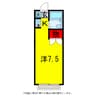 キャンパスほんごう 1Rの間取り