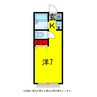たくみハイツ 1Rの間取り