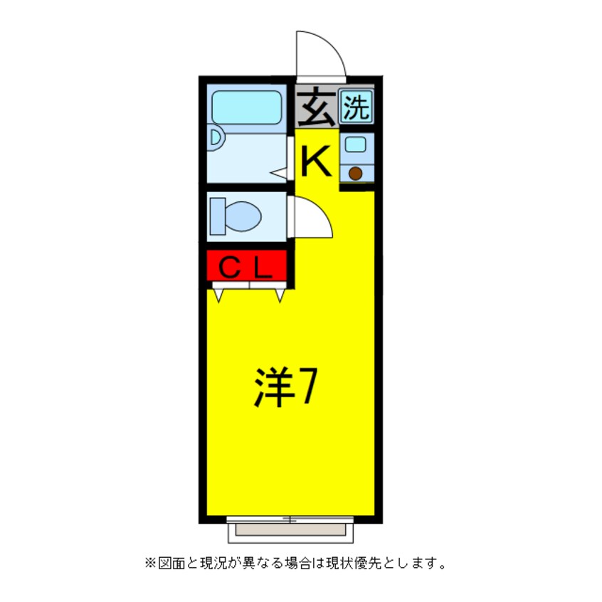 間取図 内房線/五井駅 バス10分志村胃腸科外科医院下車:停歩8分 2階 築27年