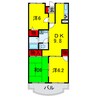 内房線/五井駅 徒歩12分 1階 築28年 3DKの間取り