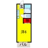内房線/五井駅 徒歩10分 1階 築34年 1Rの間取り