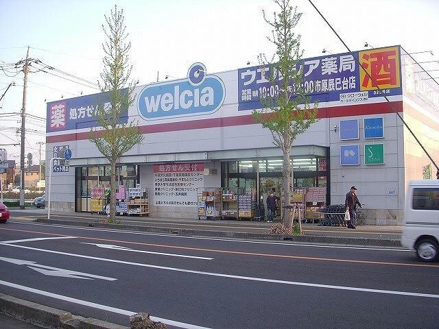 ウエルシア市原能満店(ドラッグストア)まで1119m※ウエルシア市原能満店 サンパレスＢ