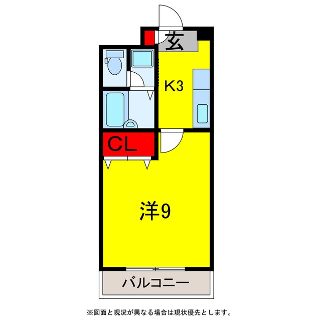 間取り図 グレース八木３ (*01～*10)