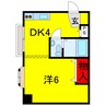 内房線/八幡宿駅 徒歩7分 2階 築53年 1DKの間取り