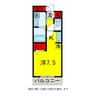 ブリリアント姉崎 1Rの間取り