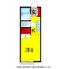 内房線/八幡宿駅 徒歩20分 2階 築32年 1Kの間取り