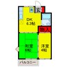 ラ･セゾン一番館 2DKの間取り