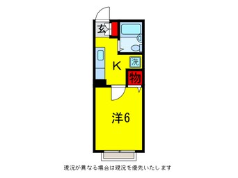 間取図 内房線/五井駅 徒歩15分 1階 築34年