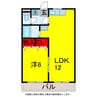 内房線/五井駅 徒歩10分 3階 築27年 1LDKの間取り