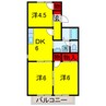 内房線/五井駅 バス:8分:停歩5分 2階 築33年 3DKの間取り