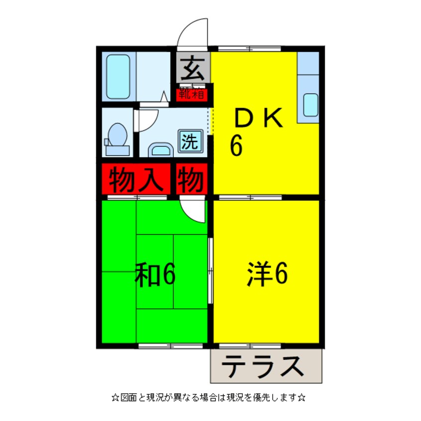 間取図 内房線/八幡宿駅 徒歩17分 1階 築28年