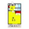 内房線/姉ケ崎駅 バス:9分:停歩5分 2階 築28年 1Kの間取り