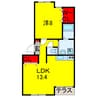 京成千葉線・千原線/ちはら台駅 バス:10分:停歩5分 1階 築23年 1LDKの間取り