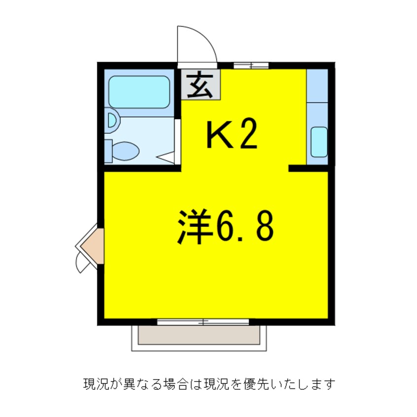 間取図 小湊鉄道/光風台駅 徒歩5分 2階 築32年