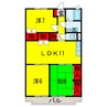 京成千葉線・千原線/おゆみ野駅 徒歩13分 2階 築28年 3LDKの間取り