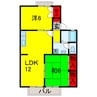 京成千葉線・千原線/ちはら台駅 徒歩17分 2階 築31年 2LDKの間取り