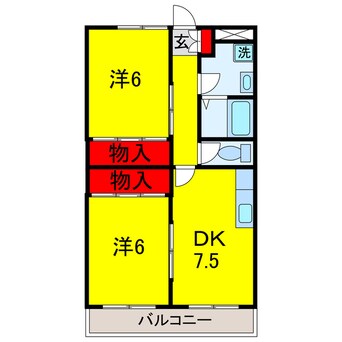 間取図 コンドミニアム
