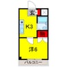 ニッシンビル 1Kの間取り