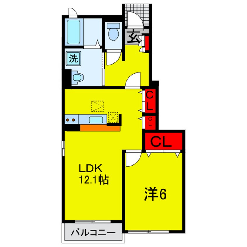 間取図 アウリイハレ