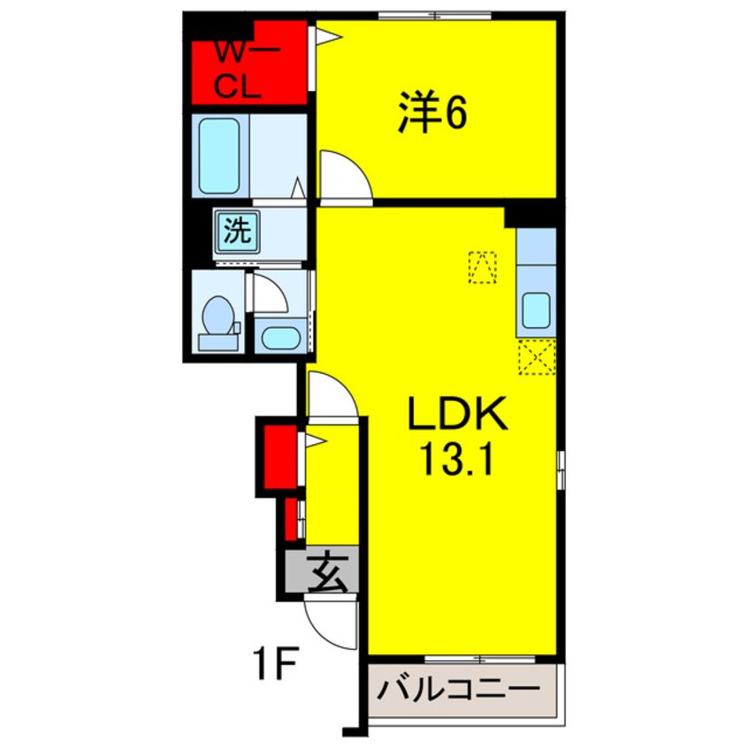 間取図 スカイヒルズＡ・Ｂ・Ｃ