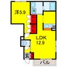 内房線/五井駅 バス:8分:停歩9分 1階 築14年 1LDKの間取り