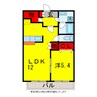 内房線/浜野駅 徒歩15分 1階 築14年 1LDKの間取り