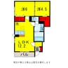 内房線/五井駅 バス:10分:停歩3分 1階 築14年 2LDKの間取り