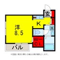 ビバーチェの間取図