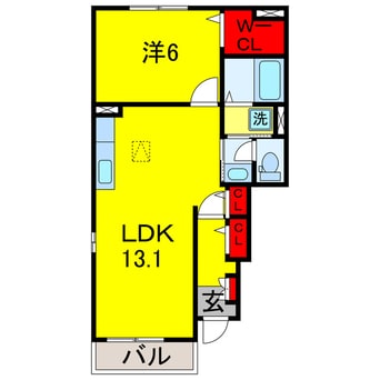 間取図 グレイスメゾンABCDE