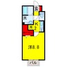 内房線/八幡宿駅 徒歩4分 2階 築13年 1Kの間取り