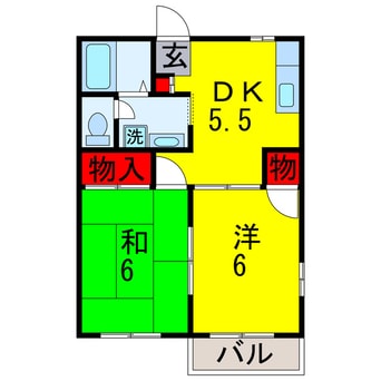 間取図 エアリーハイム
